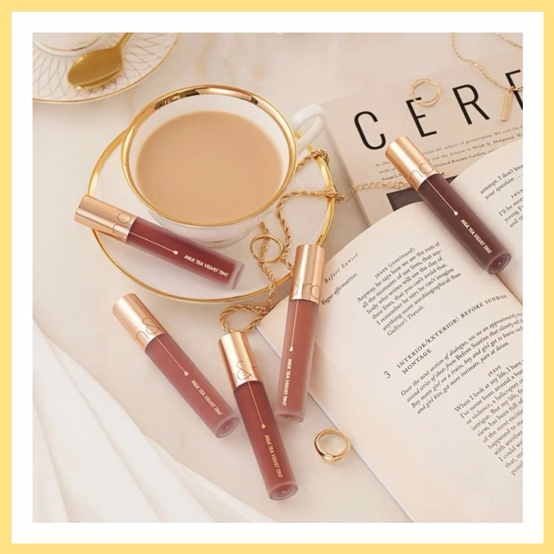 Son Kem Lì, Mịn Mượt Như Nhung Romand Milk Tea Velvet Tint 4.4g
