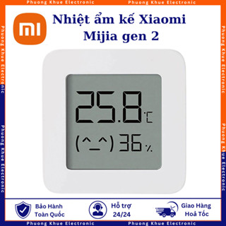 Nhiệt Kế Ẩm Kế Thông Minh Xiaomi Mijia 2 Bluetooth 4.2 đo Nhiệt độ độ ẩm trong nhà - bảo hành 12 tháng