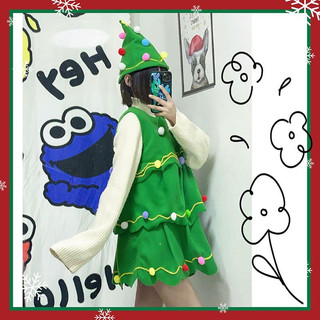 (Sẵn) Váy cây thông noel
