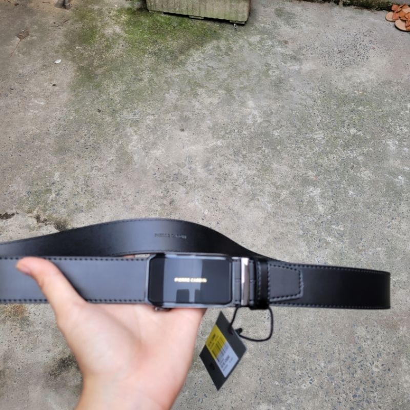 Thắt lưng dây nịt dây lưng da Pierre Cardin fullbox