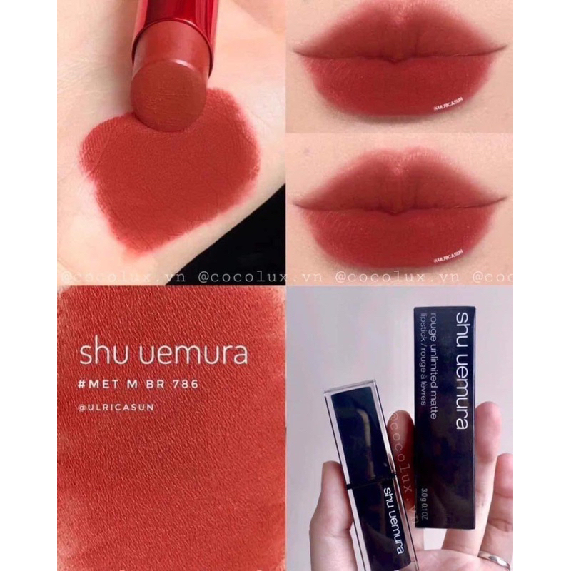 Son Shu Uemura Rouge Unlimited Matte màu 786/975
