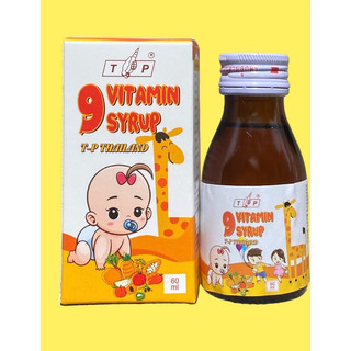 Lọ 60ml siro 9 vitamin thái lan tăng cân chính hãng