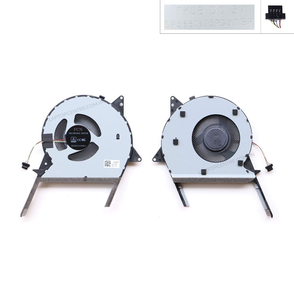 Quạt Asus Gaming X570 DFS661605PQ0T CPU Tương thích X570L YX570 YX570Z YX570ZD YX570UD