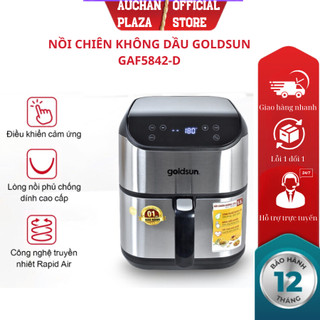 Nồi chiên không dầu goldsun GAF5842-D 1700W dung tích 5.5L lòng nồi phủ chống dính