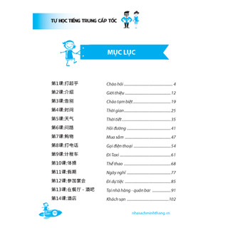 Sách - Tự học tiếng Trung cấp tốc (tái bản )