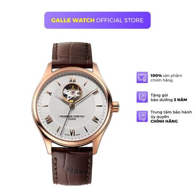 Đồng hồ cơ nam Frederique Constant FC-310MV5B4 mặt kính Sapphire cao cấp, dây da đeo tay, chịu nước 5 ATM cao cấp