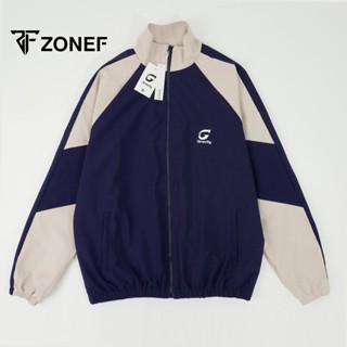 Áo khoác gió ZoneF unisex Gravity 2 lớp trẻ trung, Áo khoác phom rộng - Mã AKG
