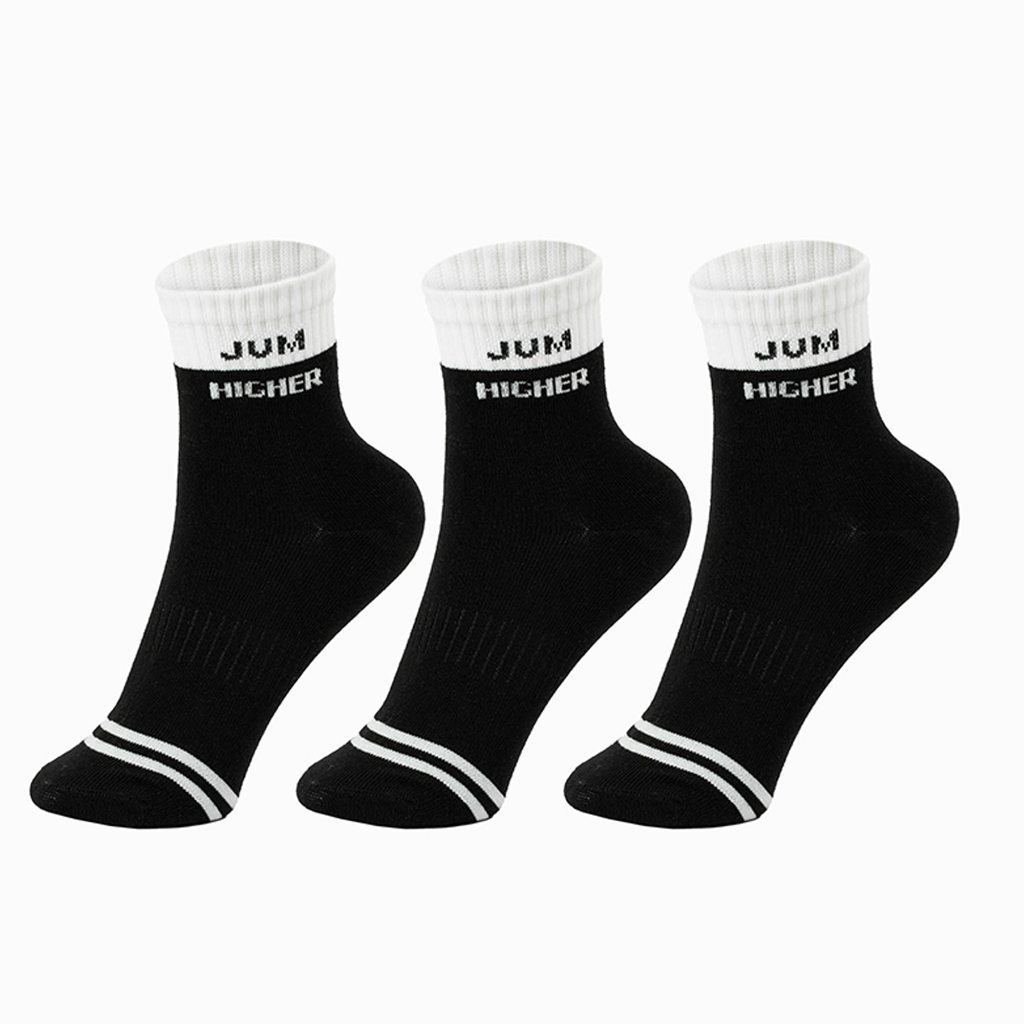 Tất Vớ Denis Cổ Trung Chất Liệu Cotton Co Giãn Bốn Chiều Unisex Cho Mọi Phong Cách