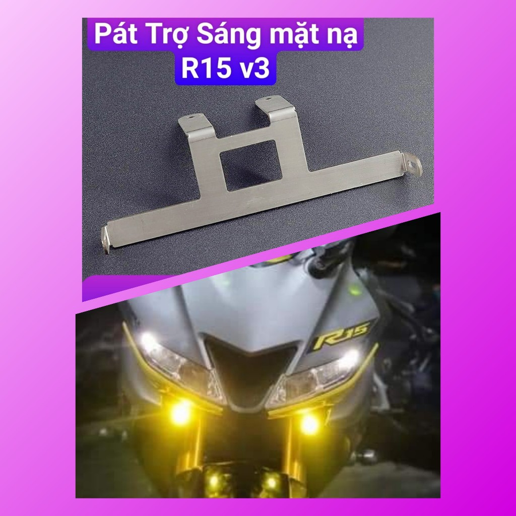 Pat Gắn trợ sáng Mini dành cho R15v3