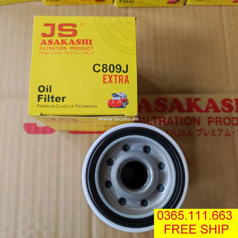 Lọc nhớt xe Honda City 2009-2022 JS ASAKASHI