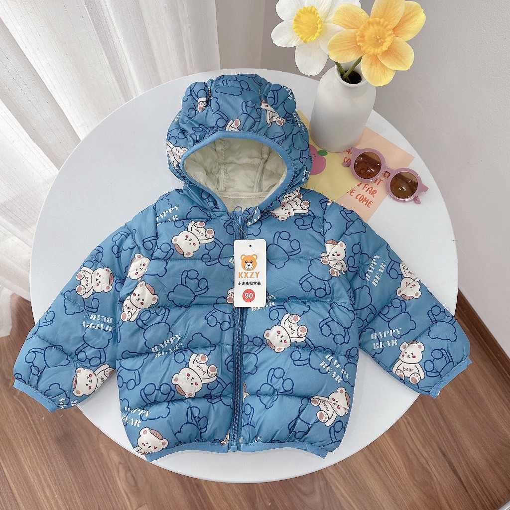 ÁO KHOÁC PHAO TAI GẤU MẪU MỚI 2023