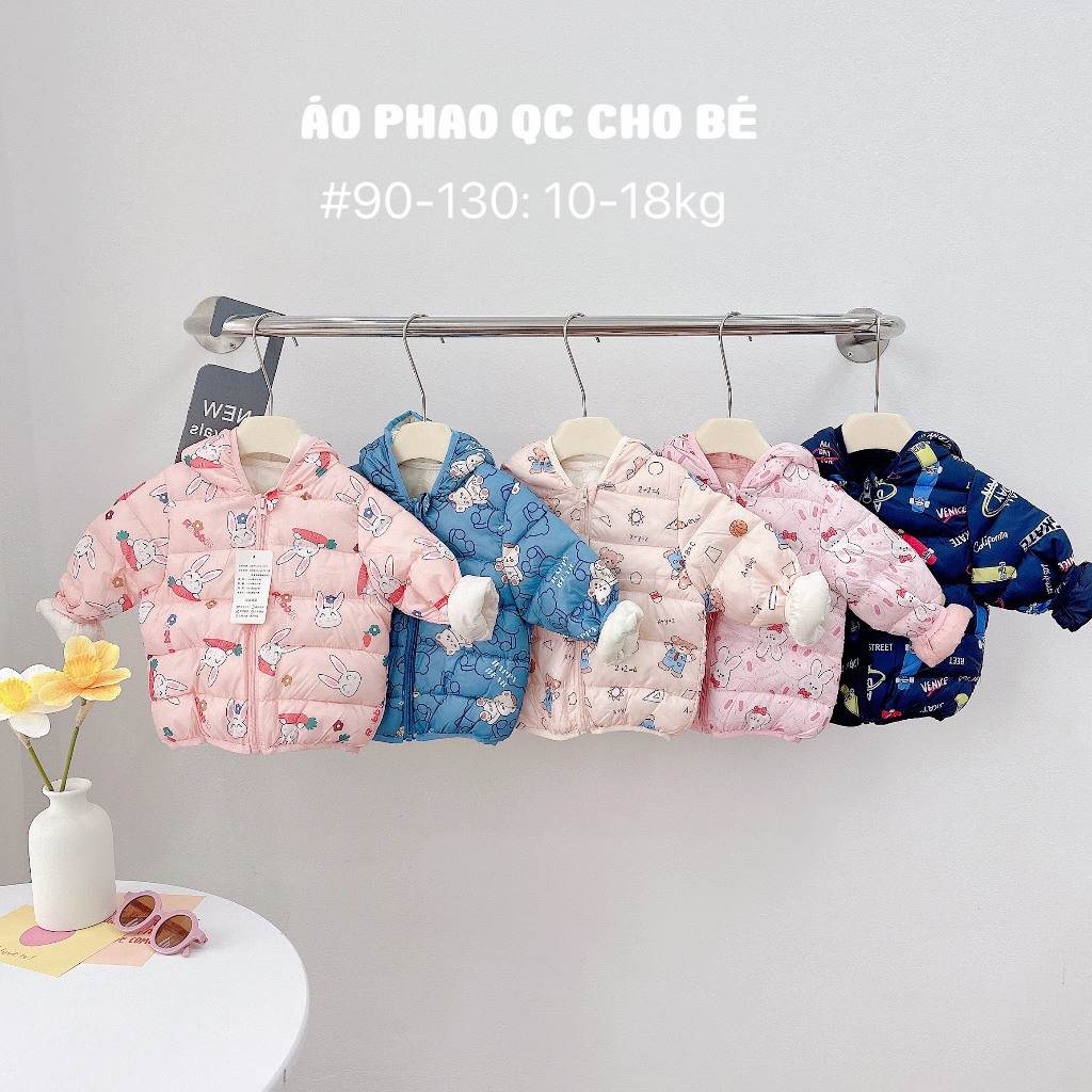 ÁO KHOÁC PHAO TAI GẤU MẪU MỚI 2023