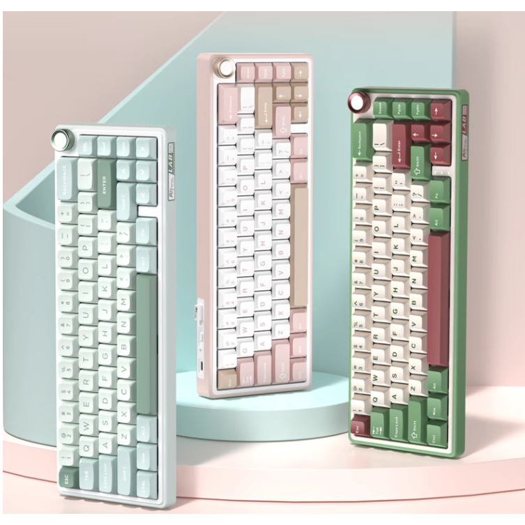 Bàn Phím Cơ RK R65 Led RGB/ Full Foam/ Gasket Mount - App tùy chỉnh - Núm Xoay - Layout 65 3 Mode | 1 Mode