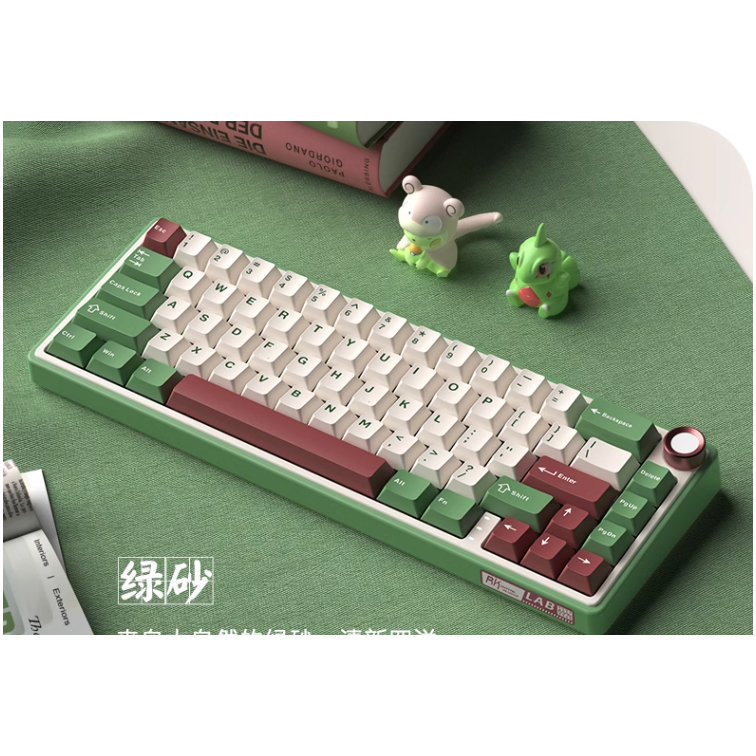 Bàn Phím Cơ RK R65 Led RGB/ Full Foam/ Gasket Mount - App tùy chỉnh - Núm Xoay - Layout 65 3 Mode | 1 Mode