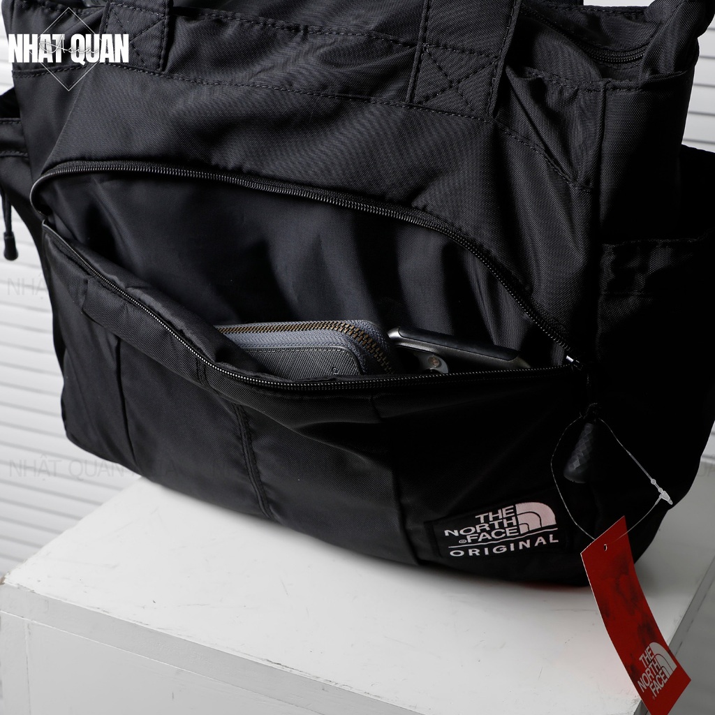 Túi Tote The North Face phụ liệu xịn chống thấm 2 ngăn chính 2 ngăn phụ bên hông - Nhật Quân Asia nhatquanasia
