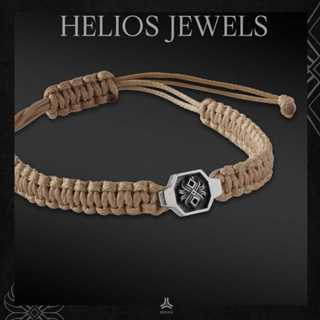 Vòng tay bạc S925 Lotus Shield Helios Silver Original VTBN0228