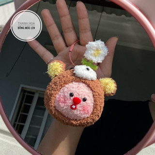 Combo 10 mắt thú dán màu đen size 6mm