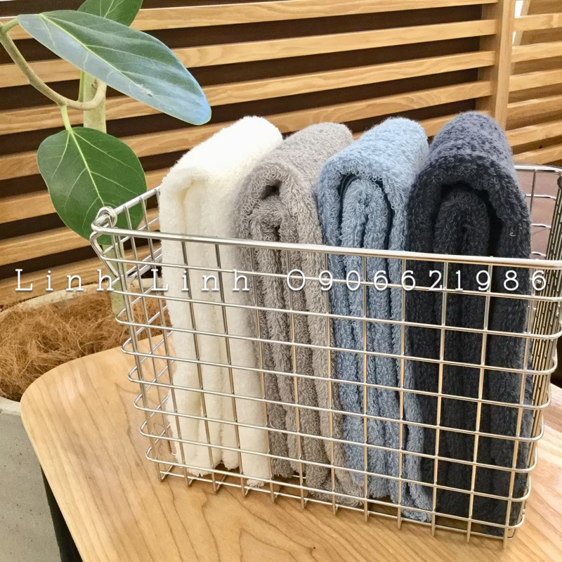 Khăn gội đầu Mujii xuất dư 34x85cm