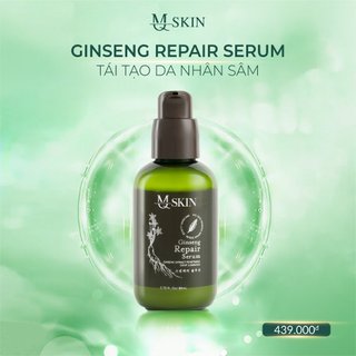 Tinh chất tái tạo da nhân sâm mq skin ginseng repair serum pet giảm nếp nhăn chống lão hóa giúp da căng bóng 80ml