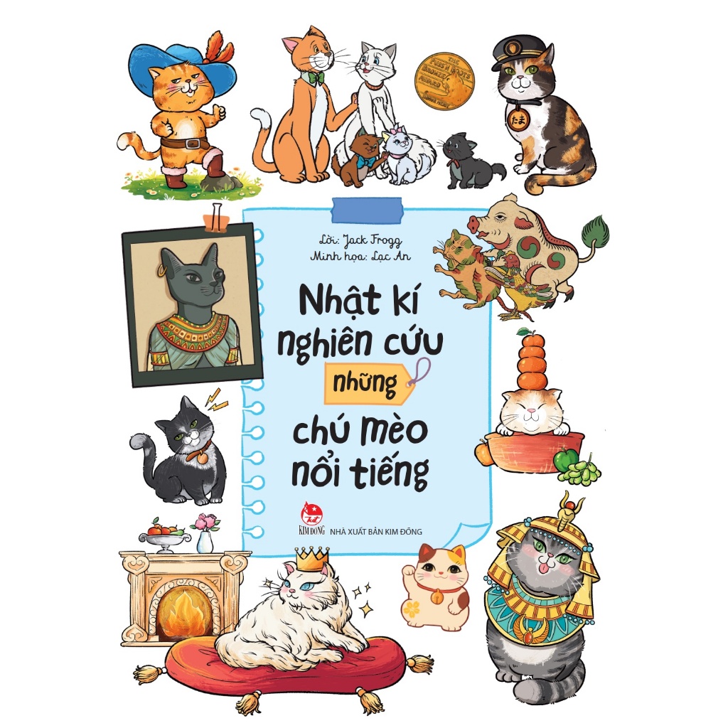 Sách - Nhật Kí Nghiên Cứu Những Chú Mèo Nổi Tiếng