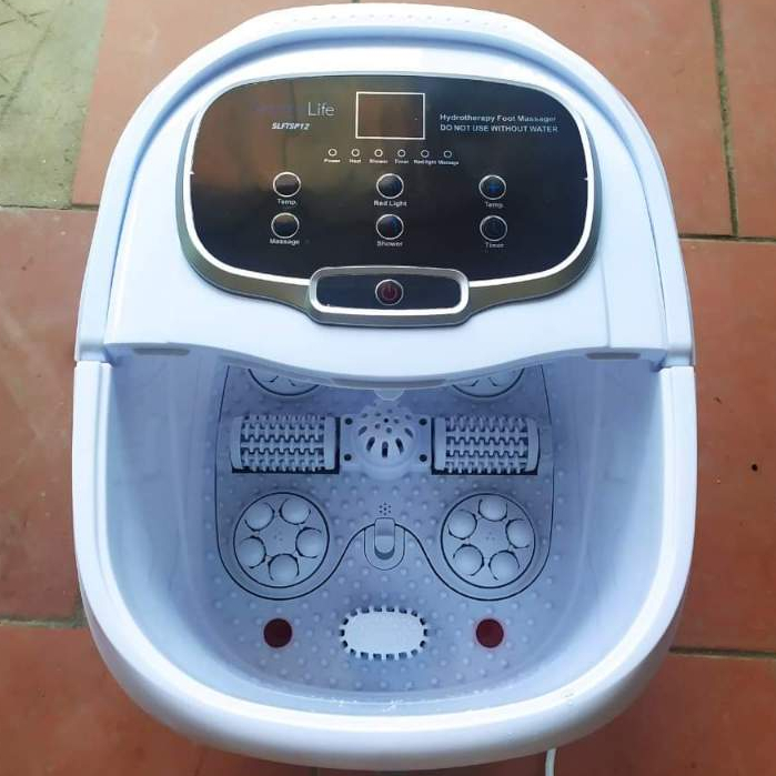 Bồn ngâm chân massage tự động SereneLife SL12 SP12 6 con lăn