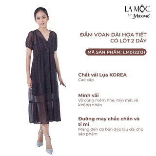 Đầm voan dài Maxivic - LM0122131