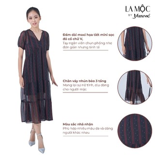 Đầm voan dài Maxivic - LM0122131