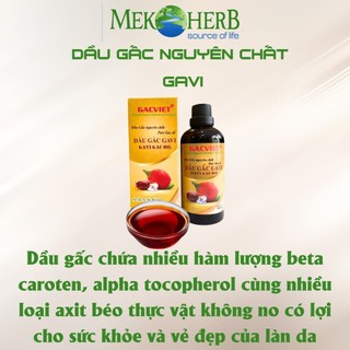 DẦU GẤC NGUYÊN CHẤT (100ML)