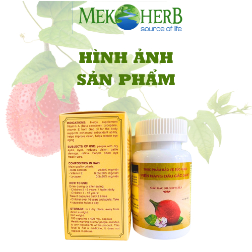 VIÊN NANG DẦU GẤC GAVI