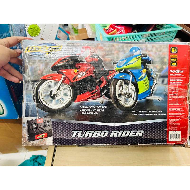 Đồ chơi xe Mô tô điều khiển từ xa FastLance Rc Turbo rider