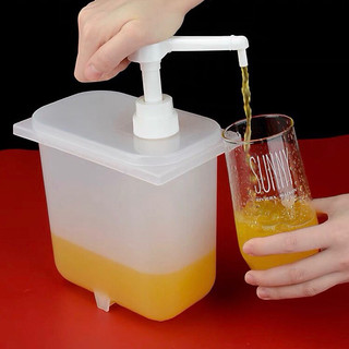 Bình bơm đựng xịt siro đường cao cấp 1000ml, 2000ml có vòi pump định lượng 30ml