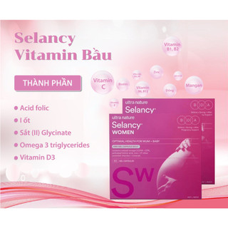 Vitamin tổng hợp selency ultra nature Healthy Care dành cho mẹ bầu hộp 100 viên Maxwell68