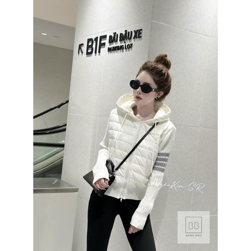 Áo phao pha len Thom