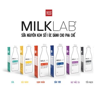 Sữa Hạt Milklab hạnh nhận 1l