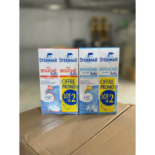 Xịt mũi cá heo Sterimar 100ml Pháp (cam, vàng)
