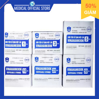 Bơm kim tiêm  vinahankook sử dụng một lần