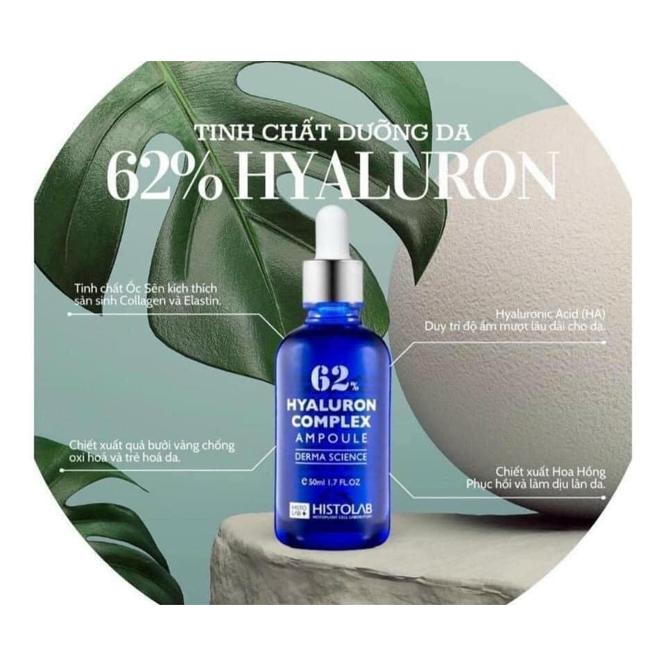 Histolab Ampoule Serum Tinh Chất Dưỡng Da Histolab Ampoule 47% 50% 62% 72% 50ml Phục Hồi, Cấp ẩm, Làm Sáng, Giảm Mụn
