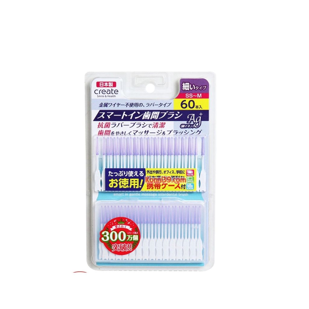 Tăm nha khoa Create Dental S Selecet giúp làm sạch kẽ răng nhiều loại nhiều size - Bahachiha