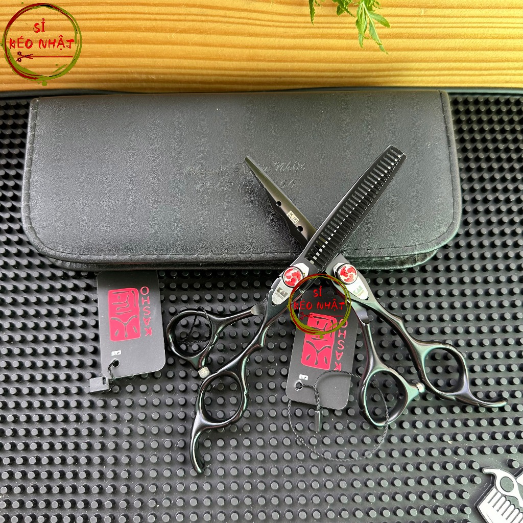 Bộ kéo cắt tóc kaisho hàng nhập khẩu KS10