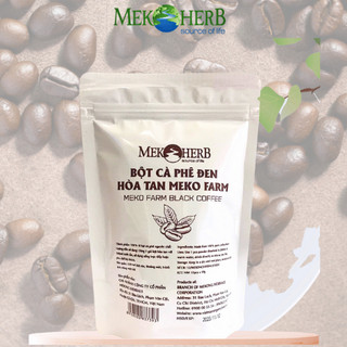 Bột cà phê đen hòa tan meko farm
