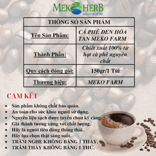 BỘT CÀ PHÊ ĐEN HÒA TAN T'Mang Deeng