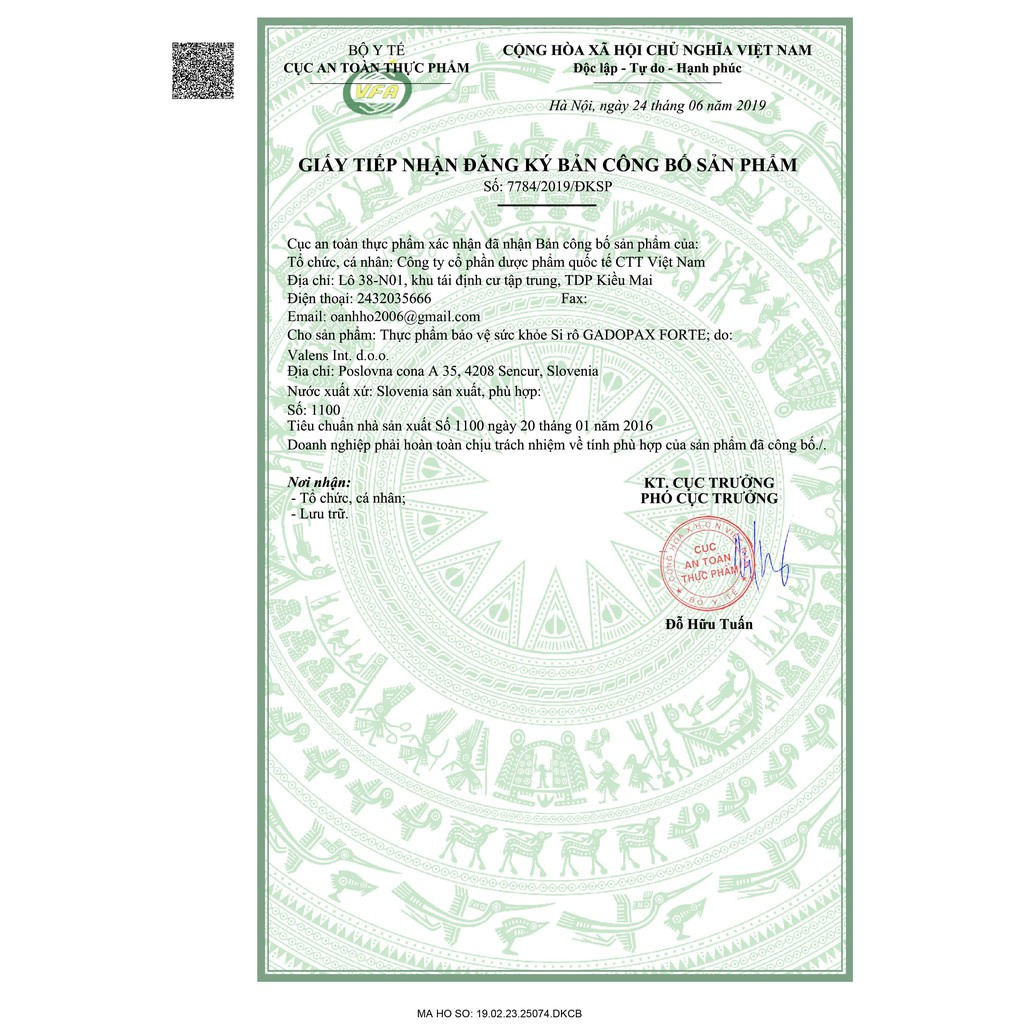 Gadopax Forte - Tăng đề kháng cơ thể cho bé