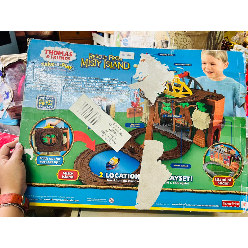 Đồ chơi tàu & đường rây  Thomas Return From Misty Island