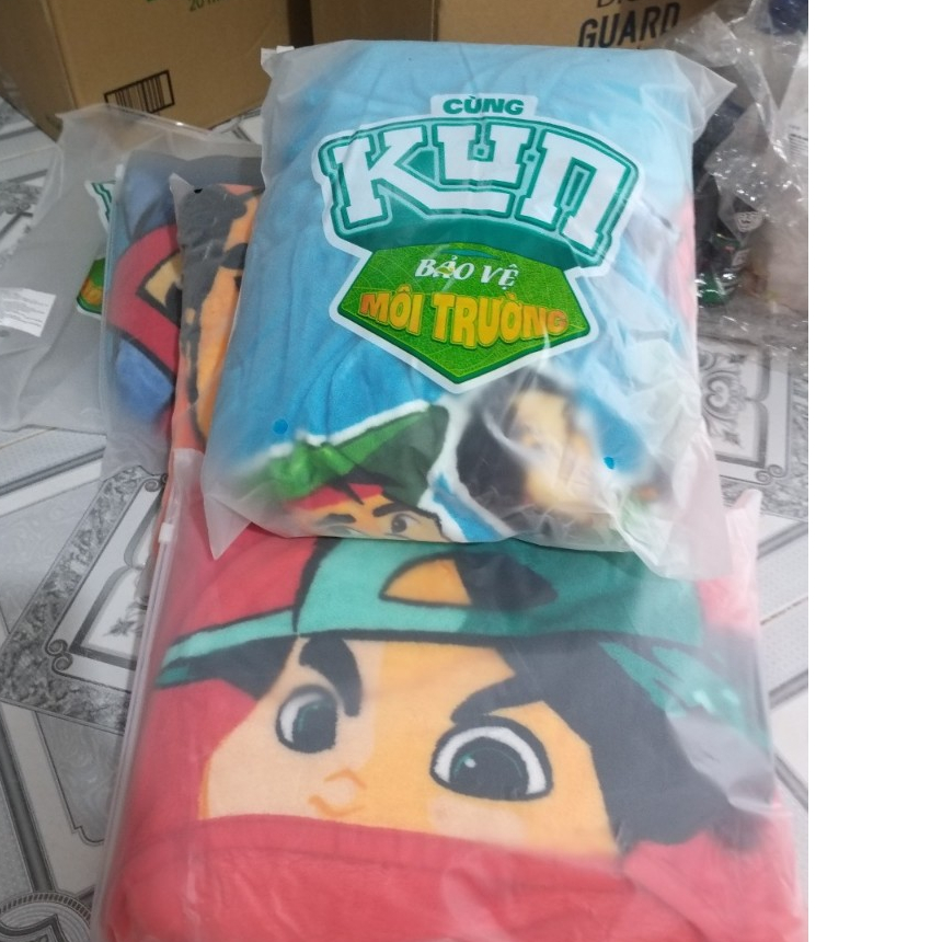 Aó choàng / mền đắp  biến hình kun