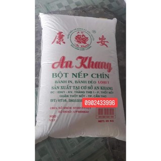Bao xá 25kg bột bánh in an khang xốp dẻo vừa ra bánh nhiều