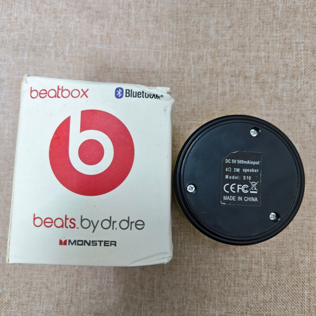 Loa beatbox blutooth hàng bãi full box không rõ tình trạng