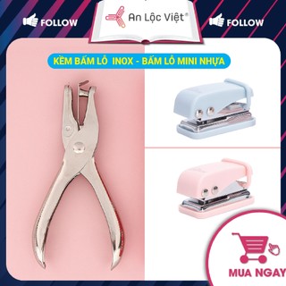 Kềm Bấm lỗ giấy refill, Dụng cụ đục lỗ giấy, Kềm đục lỗ làm Sổ còng - Sổ planner bullet journal