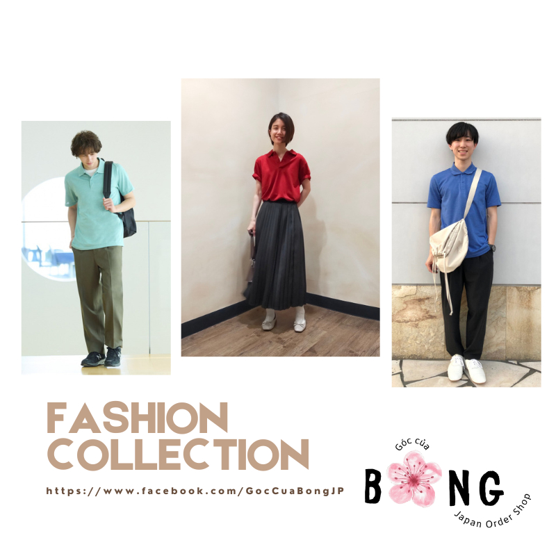 Áo thun polo dòng Dry EX Uniqlo Nhật