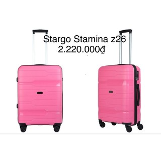 Thanh lí lẻ size vali sakos vali siêu nhẹ, vali nhựa du lịch sakos z24