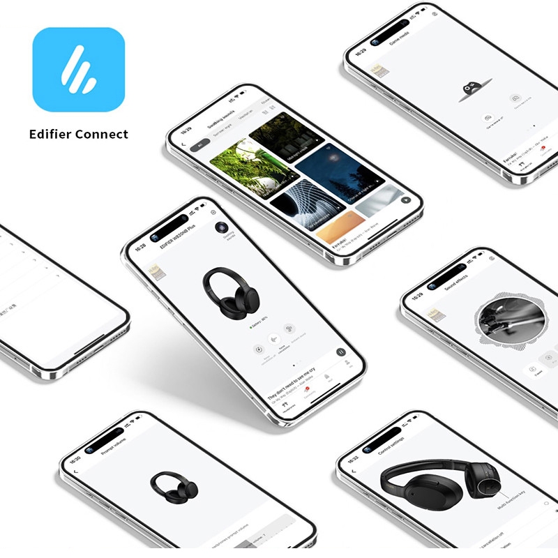 Edifier W820NB Plus - Tai Nghe Không Dây Bluetooth 5.2, ANC, Hi-Res Wireless, Màng Loa 40mm